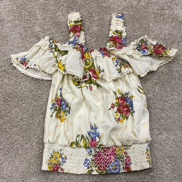 House of Harlow 1960 ivory top - Picture 1 of 7